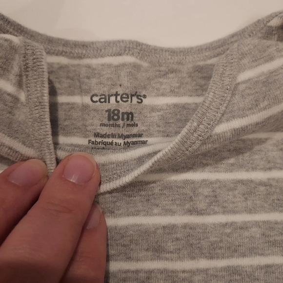 Carter's Baby Boy 3-Piece Dinosaur Bodysuit, Tee and Pant Set in Size 18 Months - Picture 10 of 12